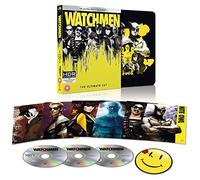 Watchmen: The Ultimate Cut 4K UHD Limited Edition Steelbook / Includes Blu Ray / Import / REGION FREE / 3-Disc Set.