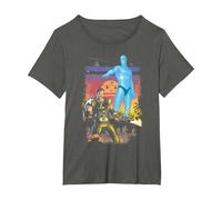 Watchmen Winning The War T-Shirt, Femme Grandes Tailles, Asphalte, 1X