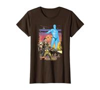 Watchmen Winning The War T-Shirt, Femme, Marron, M