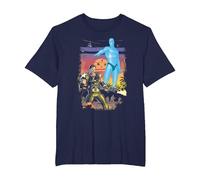 Watchmen Winning The War T-Shirt, Homme Grandes Tailles, Bleu Marine, 5X Tall