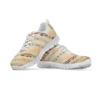 Watdotory Chaussures de marche légères en maille respirante pour adulte - Chaussures de course en plein air pour homme et femme, Note de musique tendance, 35 EU