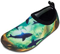 WateLves Enfant Chaussures Aquatiques Fille Garçon Chaussons de Plongée Chaussettes Séchage Rapide Antidérapant Pieds Nus d'eau pour Sports Nautiques Piscine et Plage Natation Surf Voile Mer