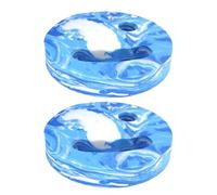 Water Aerobic Weights EVA Foam - Aquatic Exercise Float Board, Swimming Fitness Discs with Hand Loops, Lightweight Flotation Aid | Aquatic Fitness Discs Swim Training Float for Youth Adults Beginners