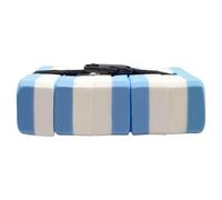 Water Aerobics Belt, Adjustable EVA, 37.4x5.91x2.76 inches Non-Slip Water Aerobic Equipment, Pool Fitness Tool for Shallow Sea Teaching, Parent-Child Interaction, Blue