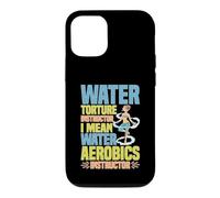 Water Aerobics Instructor Not Torture I Swear Coque pour iPhone 12/12 Pro