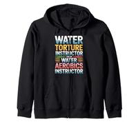 Water Aerobics Instructor Not Torture I Swear |- Sweat à Capuche