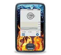 Water and Flames - Autocollant for Dexcom G6 Récepteur
