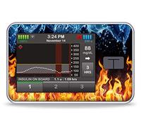 Water and Flames - Autocollant for Tandem t:slim X2 insulin pump