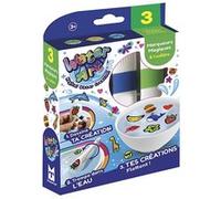 Water art 3 feutres et 1 cuillere Multicolore G
