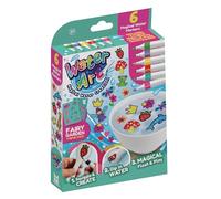 Water Art X-WA1003F Lot de 6 stylos à thème jardin féérique