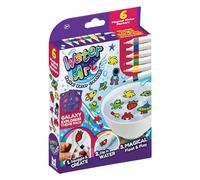 Water Art X-WA1003G Lot de 6 stylos à thème Galaxy Explorers,