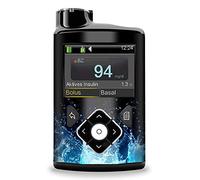 Water - Autocollant for Medtronic Minimed 640G / 670G insulinpump