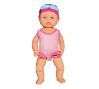 Water Baby Doll - Realiste Play Companion, Femue de Jeu Toy | Figure de Tout-Petits de Natation Interactive, Baignoire Flottante Friend Splash, Copain de Voyage de Plage léger, Cadeau d'été de