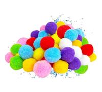 Water Balls - 60 Pieces Reusable Cotton Splasher Soaker Set, Features High Density Tight Cross Weave To Prevent Shredding And Fraying, Built With Fast Drying Odor Resistant Mesh Core Material, Safe No