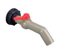 Water Barrel Spigot Kit - Water Jug Converter Adapter, Rain Barrel Valve Joint, Heavy Duty Coarse Thread Fitting | Tap Flow Control Switch, Irrigation System Gutter Downspout Outside Lawn Yard