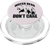 Water Bear Don't Care Tardigrade Meme drôle PopSockets PopGrip pour MagSafe