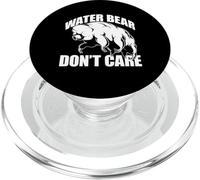 Water Bear Don't Care Tardigrade Strong Meme PopSockets PopGrip pour MagSafe