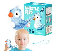 Water Bird Whistle - Mini jouet amusant en ABS durable - Réutilisable - Pour les, les adolescents, les anniversaires, la musique et la créativité - 4,8 x 8,7 x 12 cm