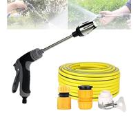Water Blitz High Pressure Washer, Water Blitz Pressure Washer, Turbowasher for Garden Hose, with 360°Rotating for Three Spray Modes, for Lawn & Garden, Washing Cars (C)