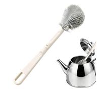 Water Bottle Brush - 360 Cleaning Scrubber Long Handle for Thorough Cleaning, Baby Bottle Scrubber Brush with Flexible Bristles, Kitchen Accessory for Cup Mug Flask Tumbler Wine Decanter Home Kitchen