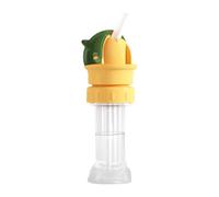 Water Bottle Caps with Straw,Universal Silicone Spouts | Children Beverage Water Bottle with Straw Lid - for Juice Soda about 5.2x11.6cm/2.05x4.57 inchesWater Bottles Beverages, Protects Kids Mouth