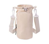 Water Bottle Carrier Bag - Large Insulated Holder with Adjustable Strap, Portable Water Bottle Purse Storage Bag for Outdoor, Walking, Fishing, Picnic, Beach, Running, Sports, Men, Women, and Kids