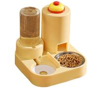 Water Bottle Cat Dish | Food and Water Bowl Set | Detachable Puppy Bowl | Wet and Dry Food Bowl | Puppy Food and Water Bowl Set, Small Medium Dog Food Bowl, Pet Food and Water Dispenser