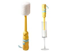 Water Bottle Cleaning Brush - Cup Cleaner Portable Long Handle Detachable Washing Tool Straw Teapot Lid Narrow Neck Scrubber Deep Access Device | Perfect Suitable Ideal Home Office Dormitory Kitchen