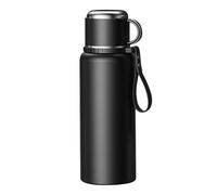 Water Bottle Insulated - Stainless Steel Cup Mug | Vacuum Bottle, Double Layer Mug, Hot Cold Drink Container, Tea Water Separator For Gym Camping School
