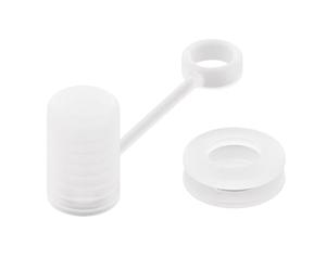 Water Bottle Spill Stopper Set, Silicone Leak Proof Cup Plug, Tumbler Straw Cover Cap, Reusable Anti-Spill Sealed, Protective Travel Mug Accessory