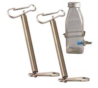 Water Bottle Springs for Wire Cages Secure Drinking Bottle Holder