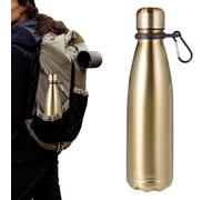 Water Bottle, Stainless Steel Cup, Insulated Flask, Hidden Compartment, Leakproof Container, Travel Mug, Gym Tumbler, School Accessory, Camping Gear with Lid for Hiking, Workplace, Home