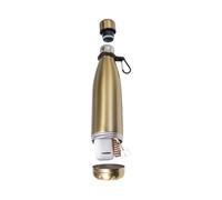 Water Bottle Stainless, Steel Insulated Cup, Hidden Storage Container, 10.43x2.76x2.76 Inches Leak Proof Design, Travel Flask, Ideal for Gym, Hiking, Camping, School, Home, Workplace Use