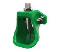 Water Bowl Animals, Steel Drinking Dispenser, 5.12x4.33x3.94 inches, Automatic Waterer System, Float Valve Farm Installation for Livestock Hydration Needs, Multicolor