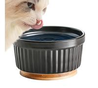 Water Bowl, Dog Water Bowl, Compact Efficient Ceramic Comfortable, Dog Bowls for Both Indoor and Outdoor Pet Use, 12 x 6,5 cm, 4,72 x 2,56 pouces, 400 g, 220 V, 400 ml, blanc, rose, noir