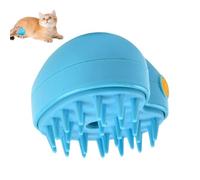 Water Brush for Cats - Heart Shaped Rechargeable Spritz Comb, 3.15×2.91 Inches Pet Steamer Spray Massage Comb, 3-in-1 Grooming Tool, Desheddings Cleaning Brush for Home Grooming Salon