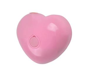 Water Brush for Cats - Heart Shaped Rechargeable Spritz Comb, 3.15×2.91 Inches Pet Steamer Spray Massage Comb, 3-in-1 Grooming Tool, Desheddings Cleaning Brush for Home Grooming Salon