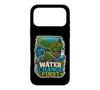 Water Change First Entretien Aquarium Coque pour iPhone 17 Pro Max