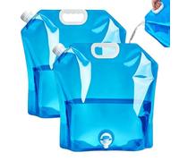 Water Container with Spigot - Foldable Bladder 10L Empty Gallon Water Jar