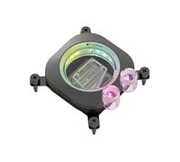 CORSAIR iCUE LINK XC7 RGB ELITE Waterblock pour Processeur - Chambre de Circulation du Flux Transparente - Compatible avec les sockets Intel LGA 1700, AMD AM5 et les sockets plus anciens - Gris Furtif