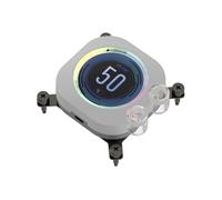 Water Cooling - - iCUE XC7 RGB ELITE LCD pour socket Intel 1700 et AMD AM4/AM5 - Blanc