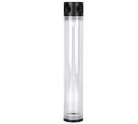Water Cooling Reservoir, PC Water Cooling Tank, 300 mm Cylindrical Acrylic Reservoir with G1/4 in Thread, Low Noise Transparent Cooling Tank for Custom Liquid Cooling Loop