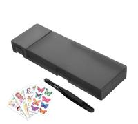 Water Decals Sticker Box, Operated Box Water Decals, Portable Moisturizing Box, Wet Palette with Sponge, Tweezers Miniature Painting Tool, Usage for Models, Best Water Decals Sticker Box, Operated Bo