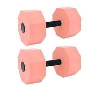 Water Dumbbells, 1 Pair Water Weights for Pool Exercise, 10.63x6.3x5.91 Inches Lightweight Aerobics Equipment with Handle Straps, Training Dumbbell, Yoga, Gym Workouts