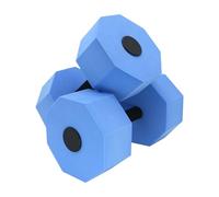 Water Dumbbells, 1 Pair Water Weights for Pool Exercise, 10.63x6.3x5.91 Inches Lightweight Aerobics Equipment with Handle Straps, Training Dumbbell, Yoga, Gym Workouts