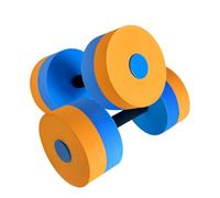 Water Dumbbells Pool - 2 Pack EVA Foam Barbells, Aquatic Exercise Weights