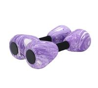 Water dumbbells with connecting bar - Aqua dumbbells aerobics accessories | Aqua fitness equipment for rehab, swim training & water sports fitness equipment for muscle toning