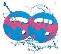 Water Exercise Discs - 2 Piece EVA Pool Training Enhanced Safety Easy to Grip - 18x18x3cm Swim Handheld Disc | for Fitness Vacation Holiday Summer Water Workouts Sports Outdoor Party