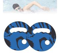 Water Exercise Discs EVA 2 Pièces | Palettes de Natation Flottantes avec Poignée Main | Aides à l’Entraînement Aquatique pour Piscine Fitness, Débutants Adultes, Exercices Sport Été