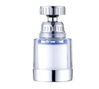 Water Faucet Filter - Rotating Tap Water Purifier Unit, Sink Mounted Filtration Attachment, Faucet Cleaning Filter, Multi Layer WaterPurification System Kitchen Bathroom Tap Cleaner Device | Household